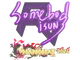 Sticker | somebody | Shanghai 2024